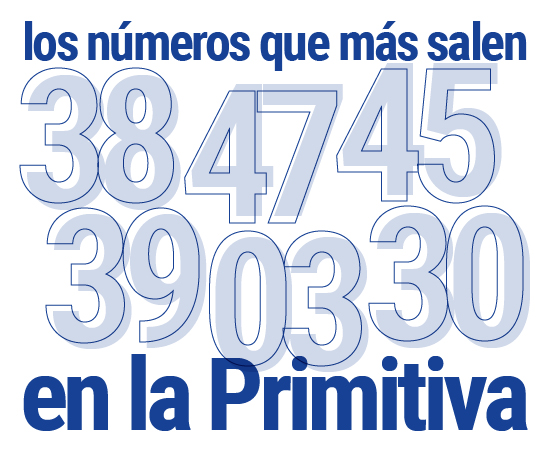 Que numeros se repiten mas en la primitiva