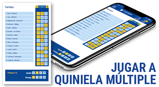 Quiniela al 13, 12 y 11 - Jugar Quiniela online