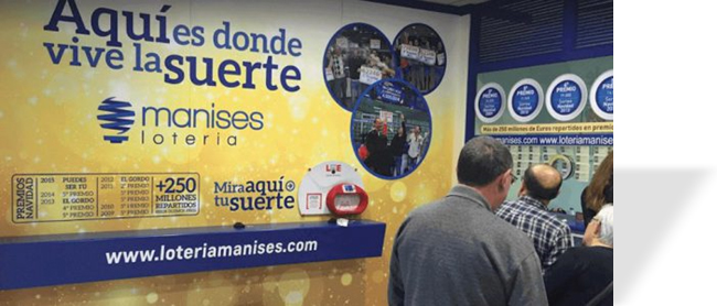 Lotería Manises, la administración de loterías más afortunada