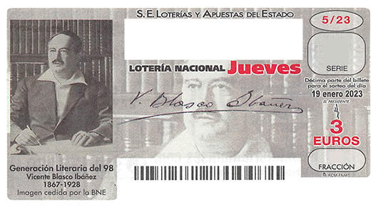 Décimo 23584 ganador de la lotería nacional del jueves 19 de enero
