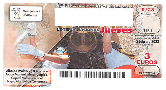Décimo 88794 ganador de la lotería nacional del jueves 02 de febrero