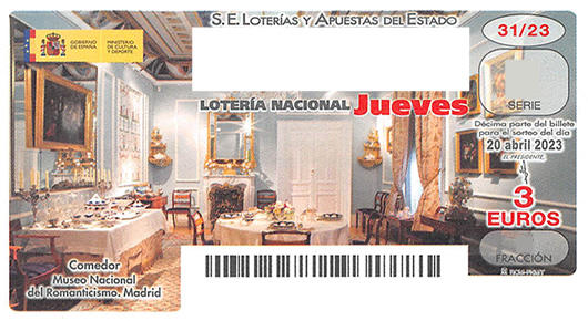 Décimo 75077 ganador de la lotería nacional del jueves 20 de abril