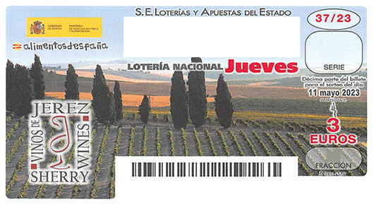 Décimo 03233 ganador de la lotería nacional del jueves 11 de mayo