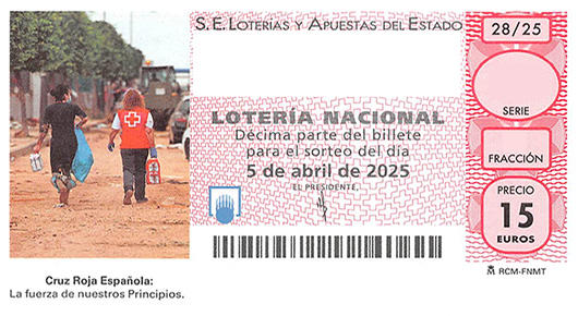 Décimo 30309 ganador de la lotería nacional del sabado 05 de abril