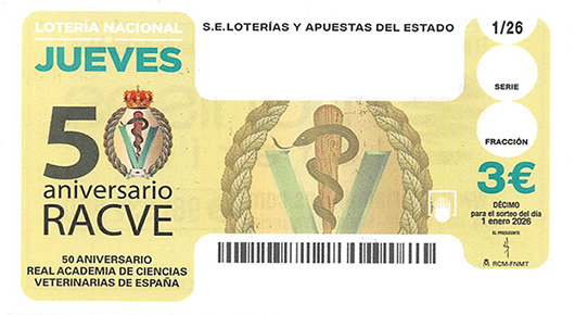 Décimo 41808 ganador de la lotería nacional del jueves 01 de enero