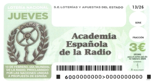 Décimo 37886 ganador de la lotería nacional del jueves 12 de febrero