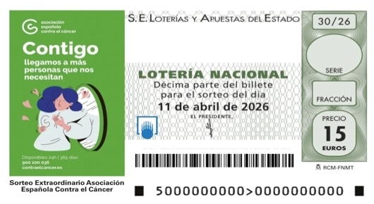 Décimo 46439 ganador de la lotería nacional del sabado 11 de abril