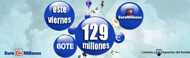 Bote Euromillones 129