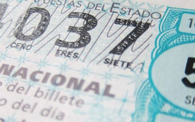 Terminaciones favoritas Loteria de Navidad