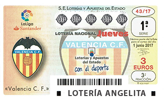 La lotería del Valencia CF