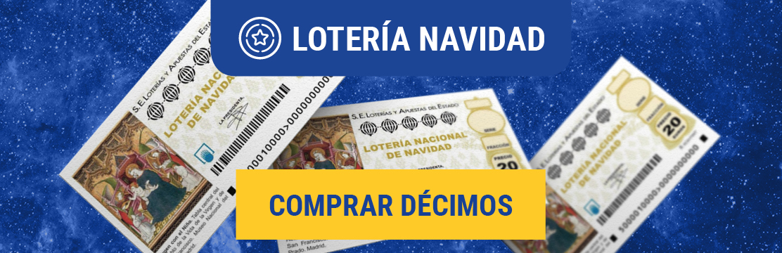 Comprar lotería de navidad