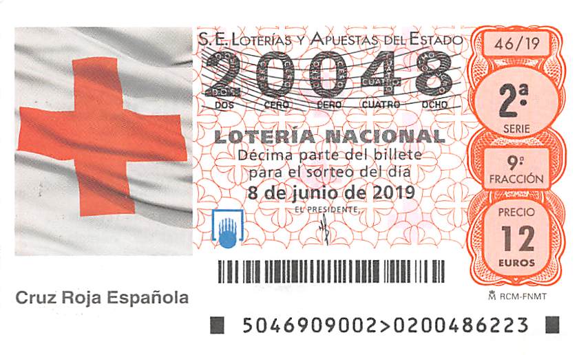 decimo sorteo loteria cruz roja