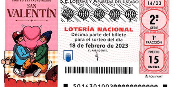 El Sorteo Extraordinario de San Valentín 2023 ya está a la venta