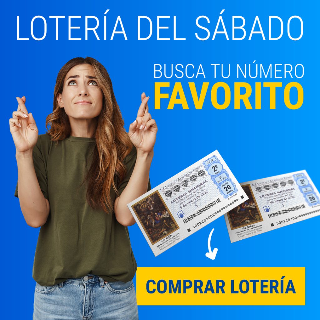 Comprar lotería del sábado