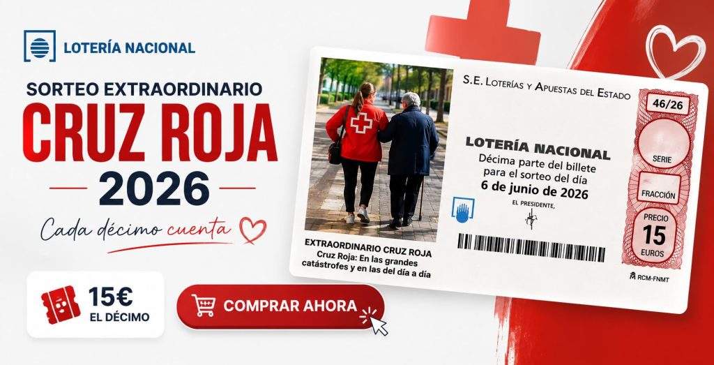 sorteo lotería nacional de la cruz roja 2026