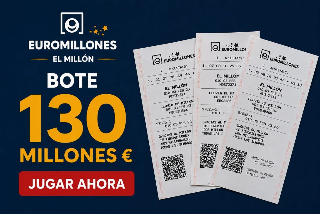 Bote especial Euromillones 130 millones 25 septiembre 2026