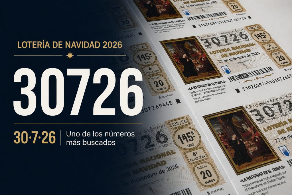 30726 número lotería navidad invasión Ceuta