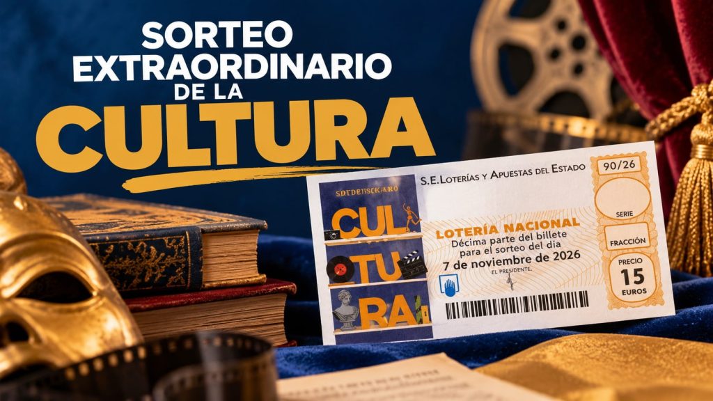 Décimo del Sorteo Extraordinario de la Cultura 2026